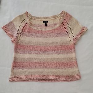 Splendid Short Sleeve Slouchy Sweater
